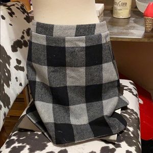 Plaid fall/winter skirt